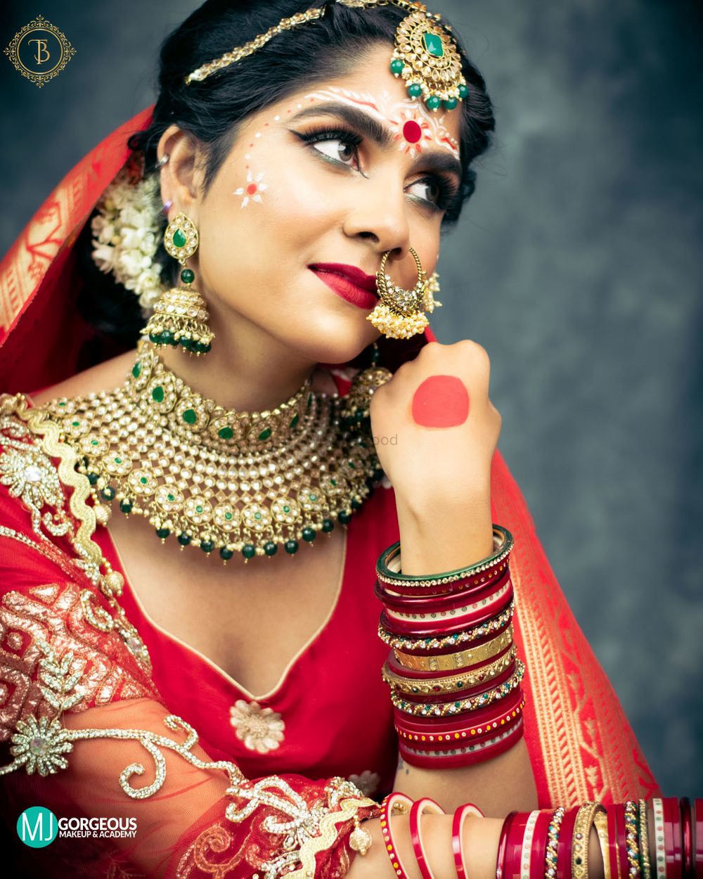 Photo From North Indian Brides - By MJ Gorgeous Makeup & Academy