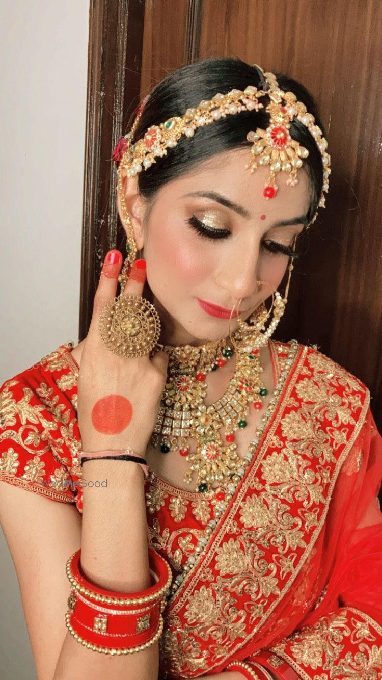 Photo From RED BRIDE  - By Mahak Manwani Makeovers 