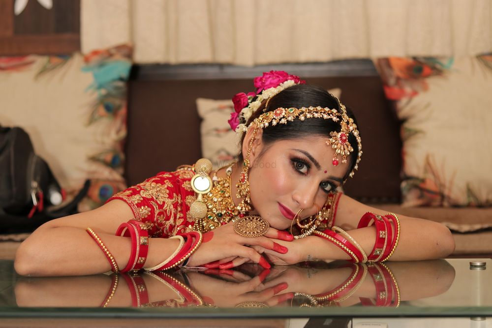 Photo From RED BRIDE  - By Mahak Manwani Makeovers 