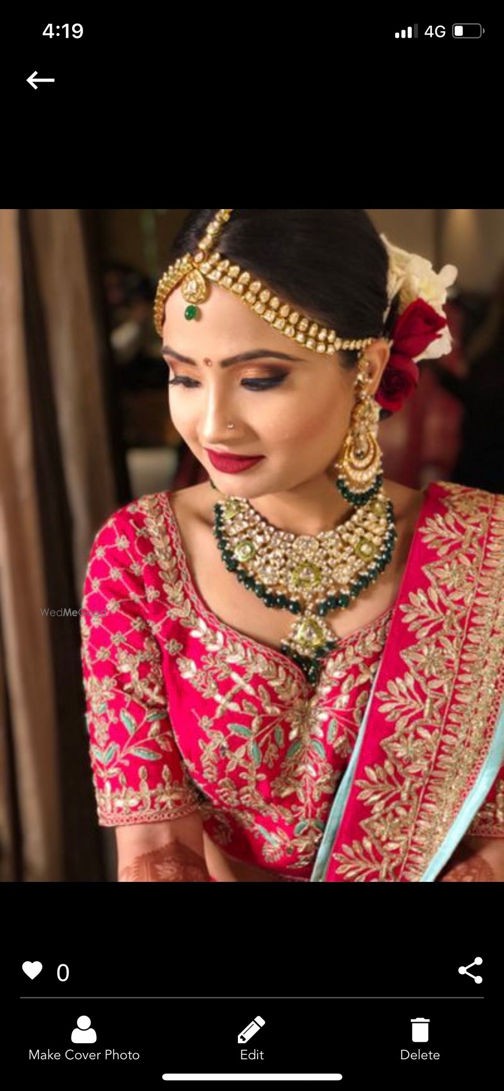 Photo From Bride Sakshi  - By Latika Sanger Makeup Artist 