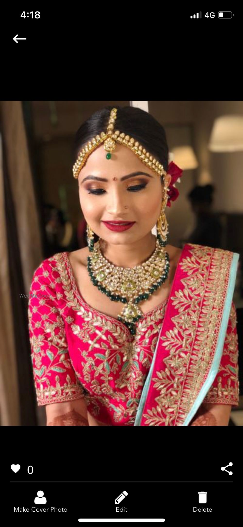 Photo From Bride Sakshi  - By Latika Sanger Makeup Artist 