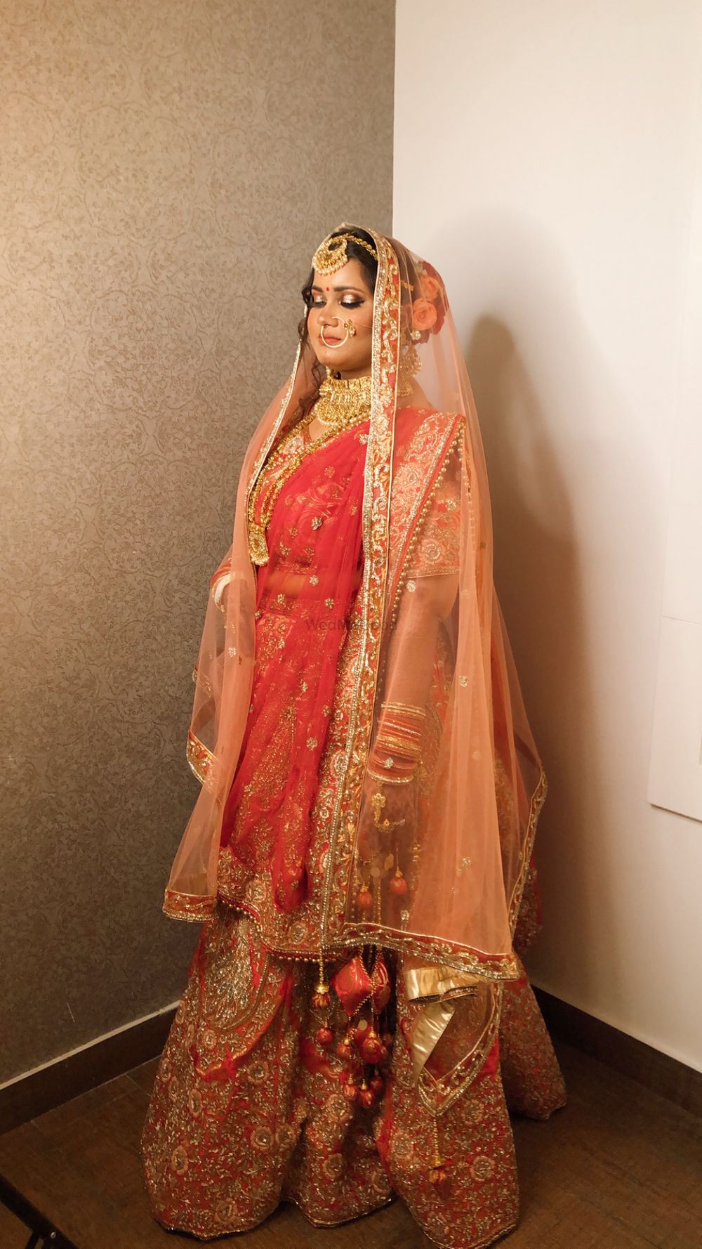 Photo From Orange Lehenga Bride - By Latika Sanger Makeup Artist 