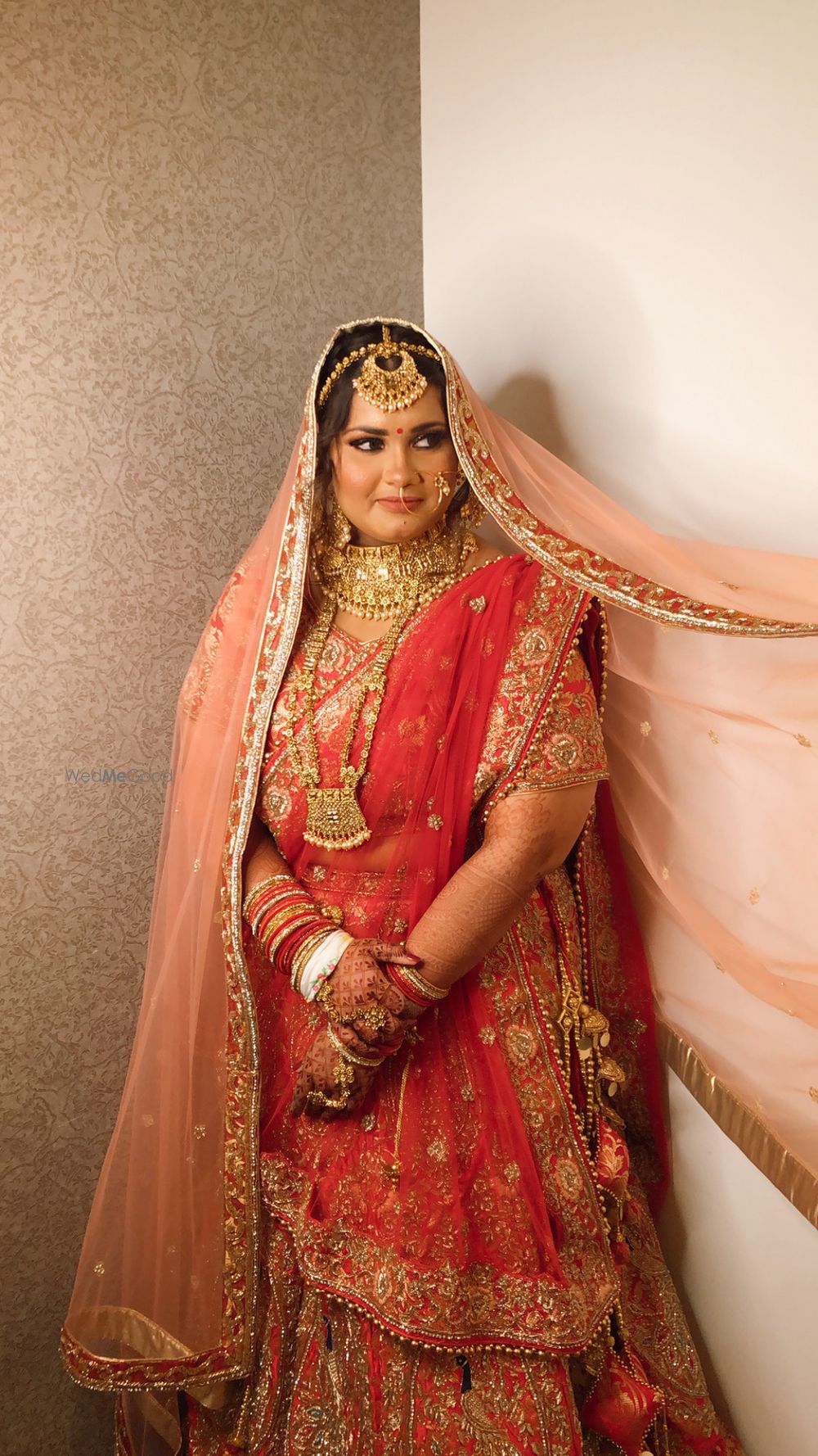 Photo From Orange Lehenga Bride - By Latika Sanger Makeup Artist 