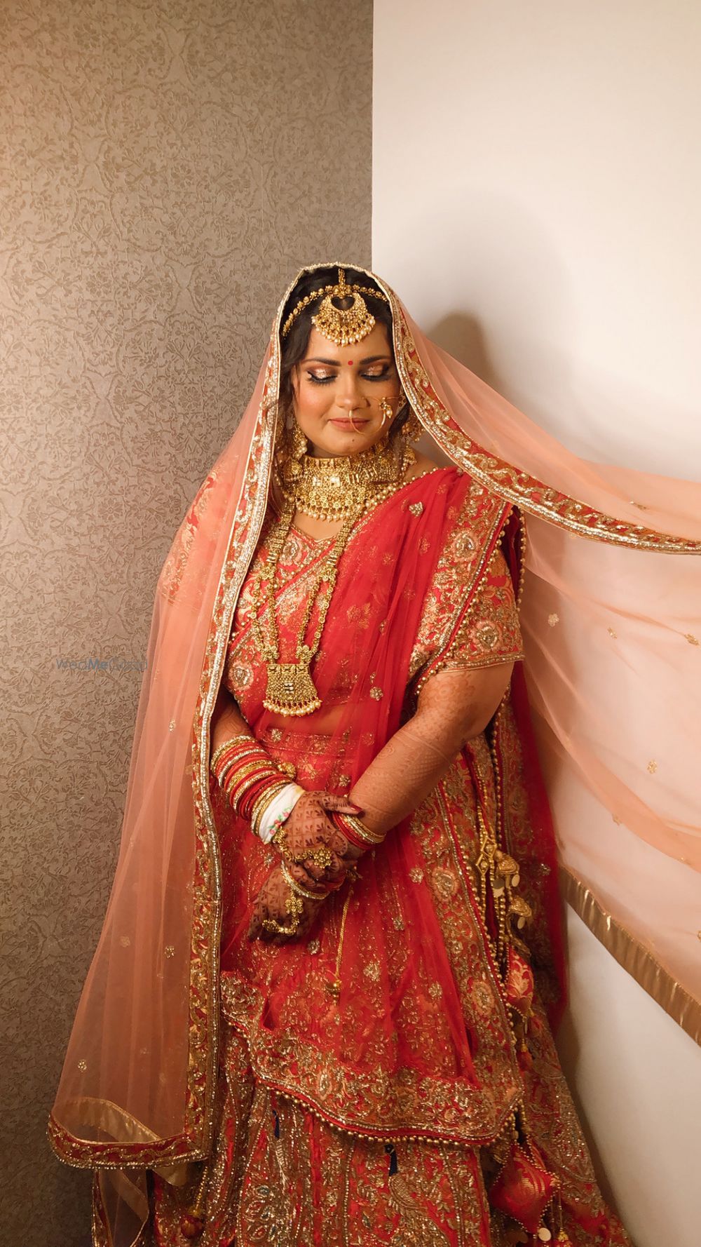 Photo From Orange Lehenga Bride - By Latika Sanger Makeup Artist 