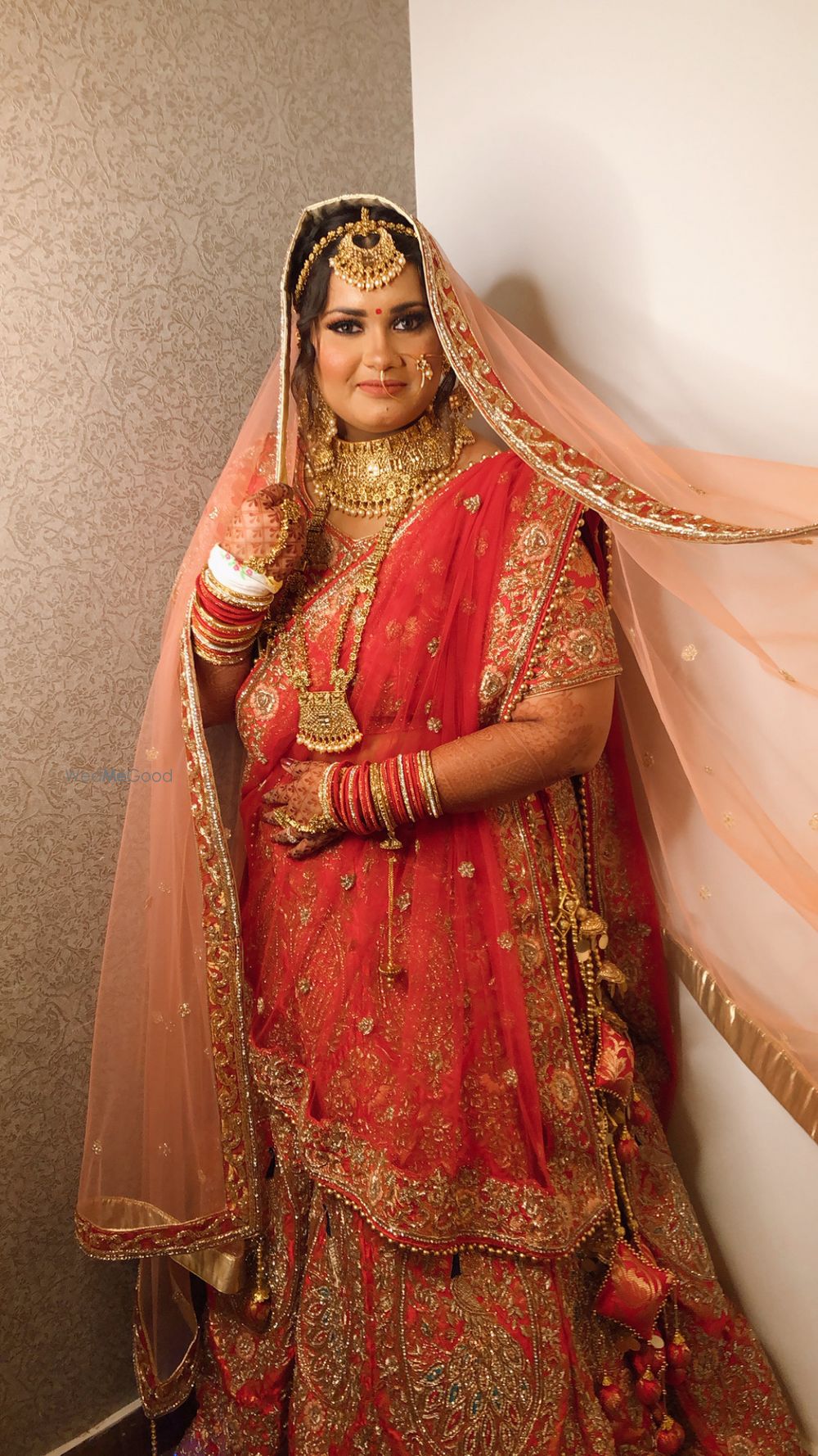 Photo From Orange Lehenga Bride - By Latika Sanger Makeup Artist 