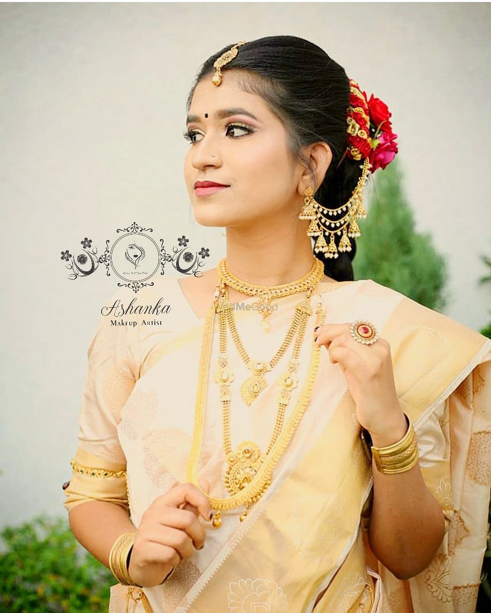 Photo From South Indian bride - By Ashanka Makeup Artist