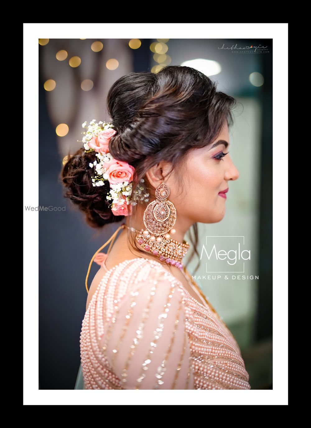 Photo From Reception hairdos - By Megla Makeup and Design