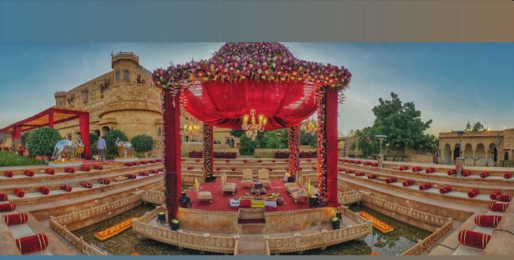 Photo From Suryagarh  Jaisalmer Wedding Decor - By Chirag Events and Entertainment