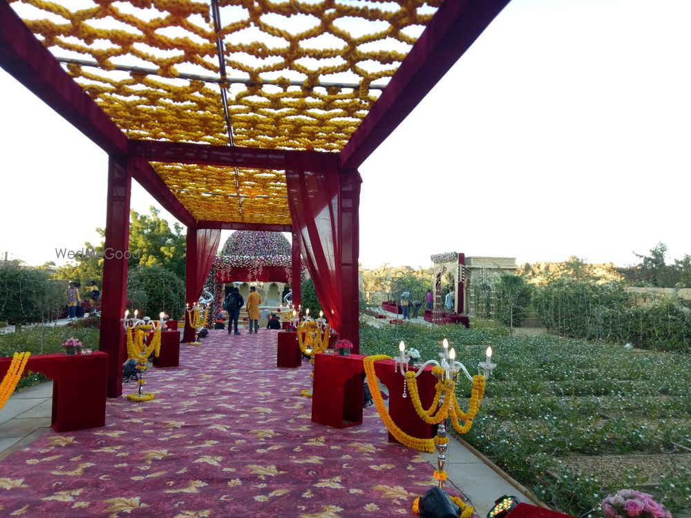 Photo From Suryagarh  Jaisalmer Wedding Decor - By Chirag Events and Entertainment