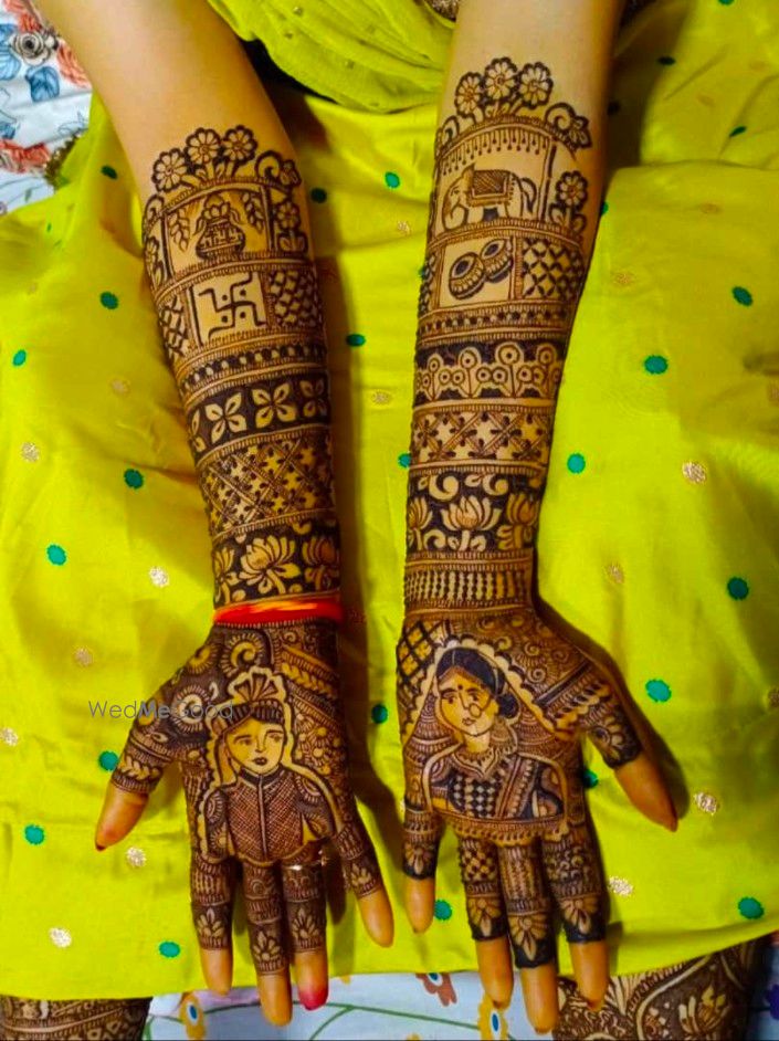 Photo From Rajwadi Mehndi Designs new work - By Shiva Mehndi Arts