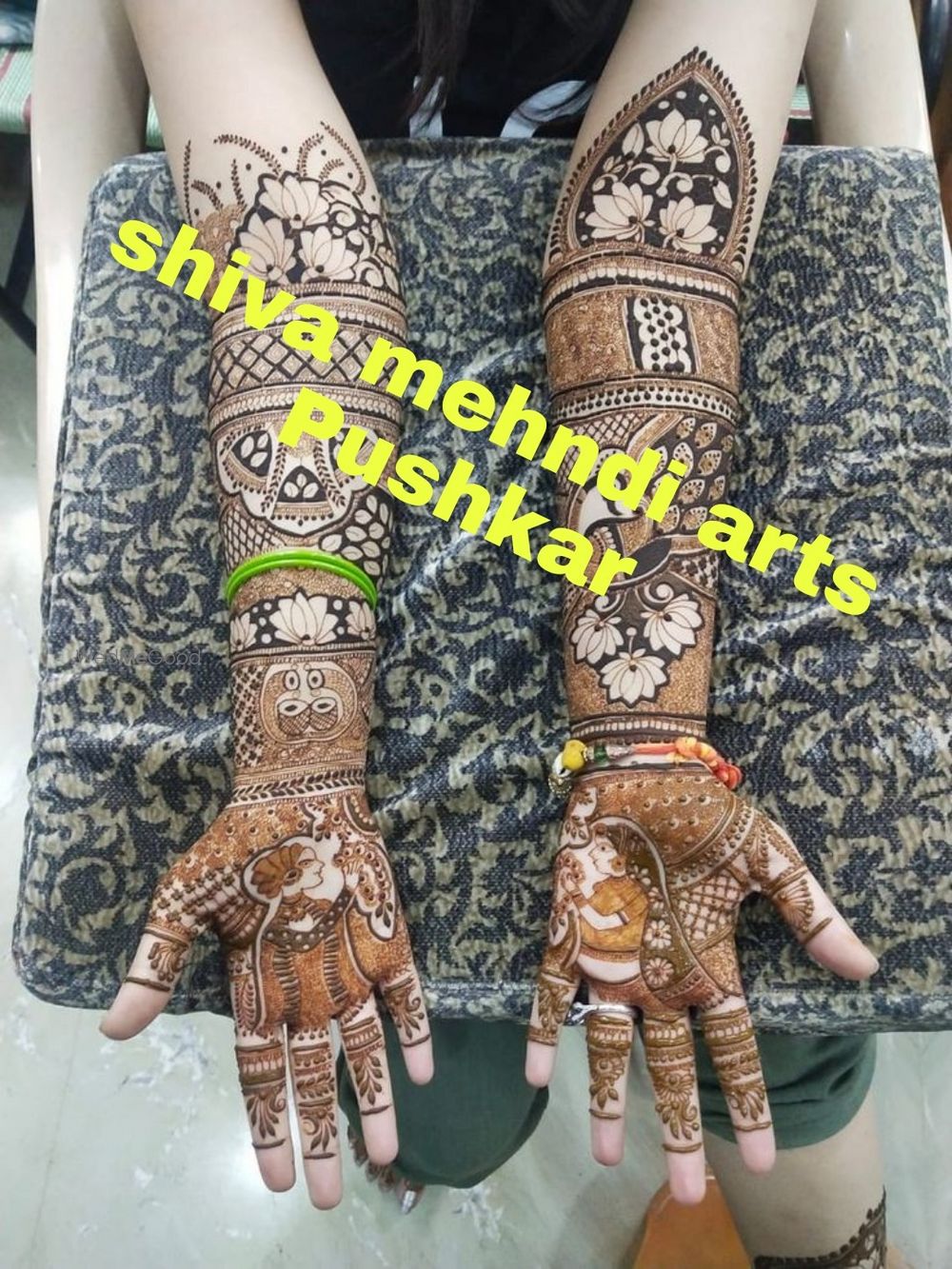 Photo From Rajwadi Mehndi Designs new work - By Shiva Mehndi Arts