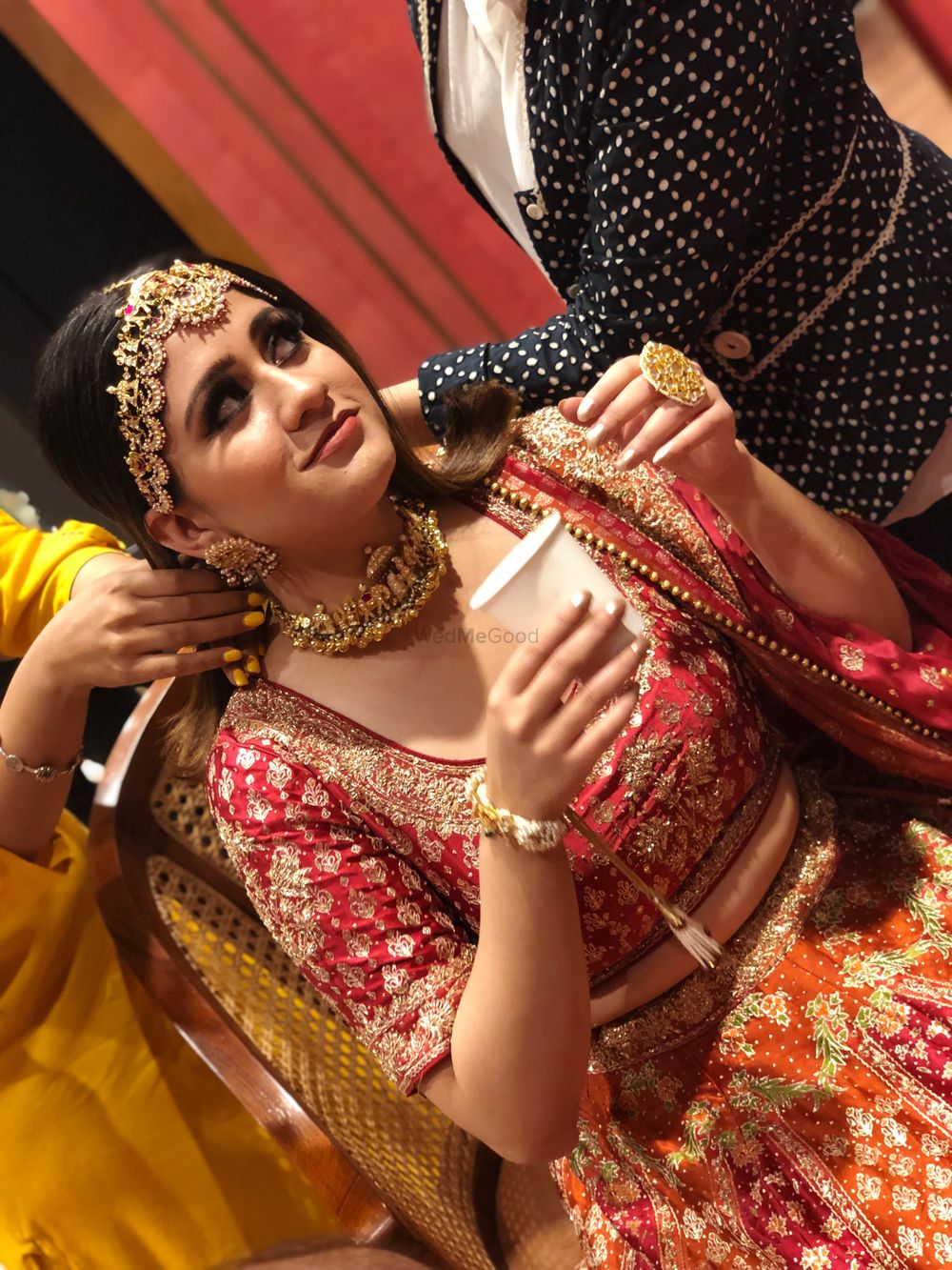 Photo From Ritu Kumar Lehenga Bride, Roka Look - By Latika Sanger Makeup Artist 