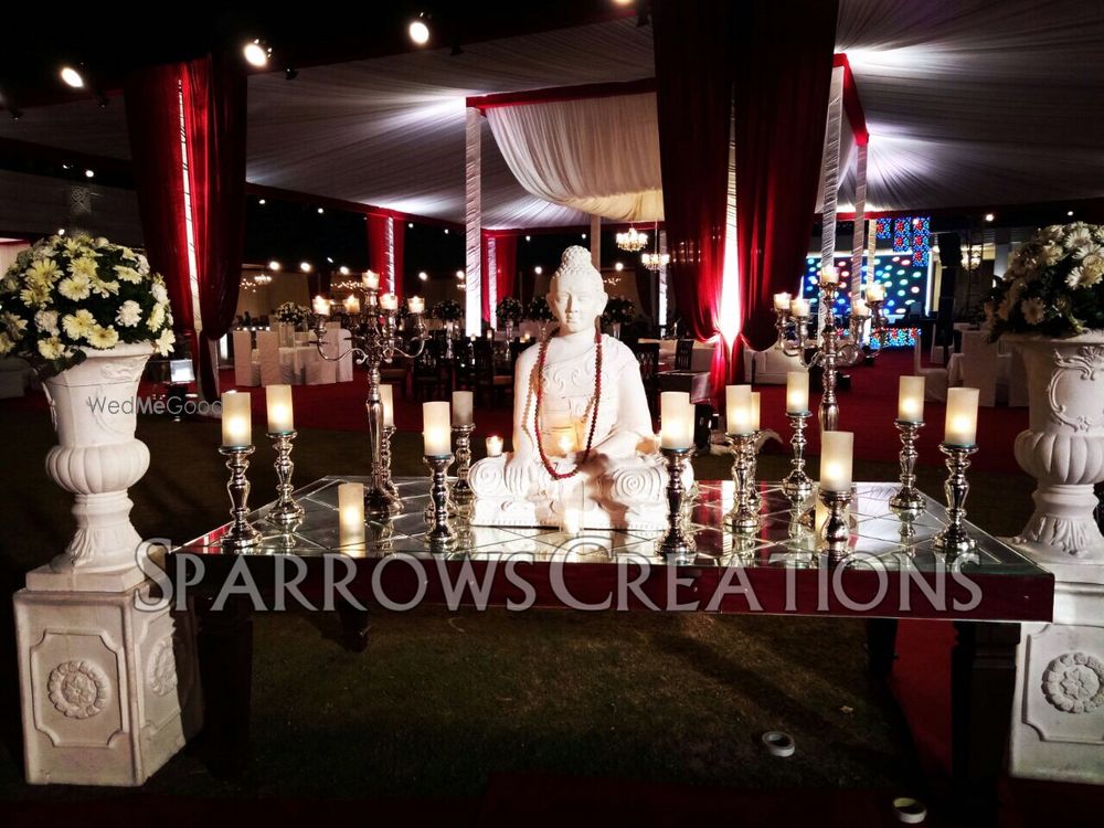 Photo From The Wine & White Exotic Wedding  - By Sparrows Creations