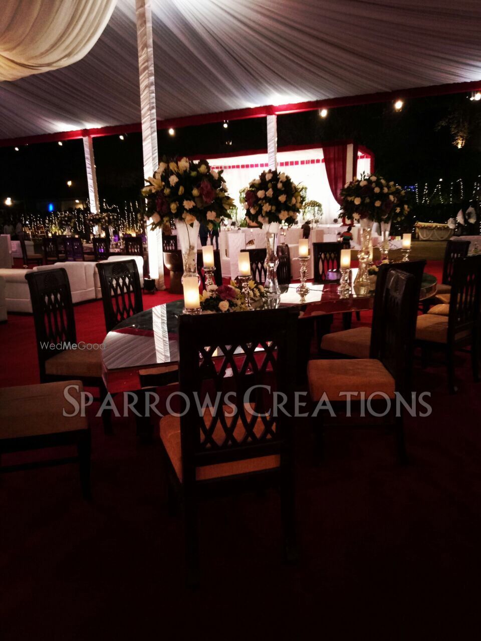 Photo From The Wine & White Exotic Wedding  - By Sparrows Creations