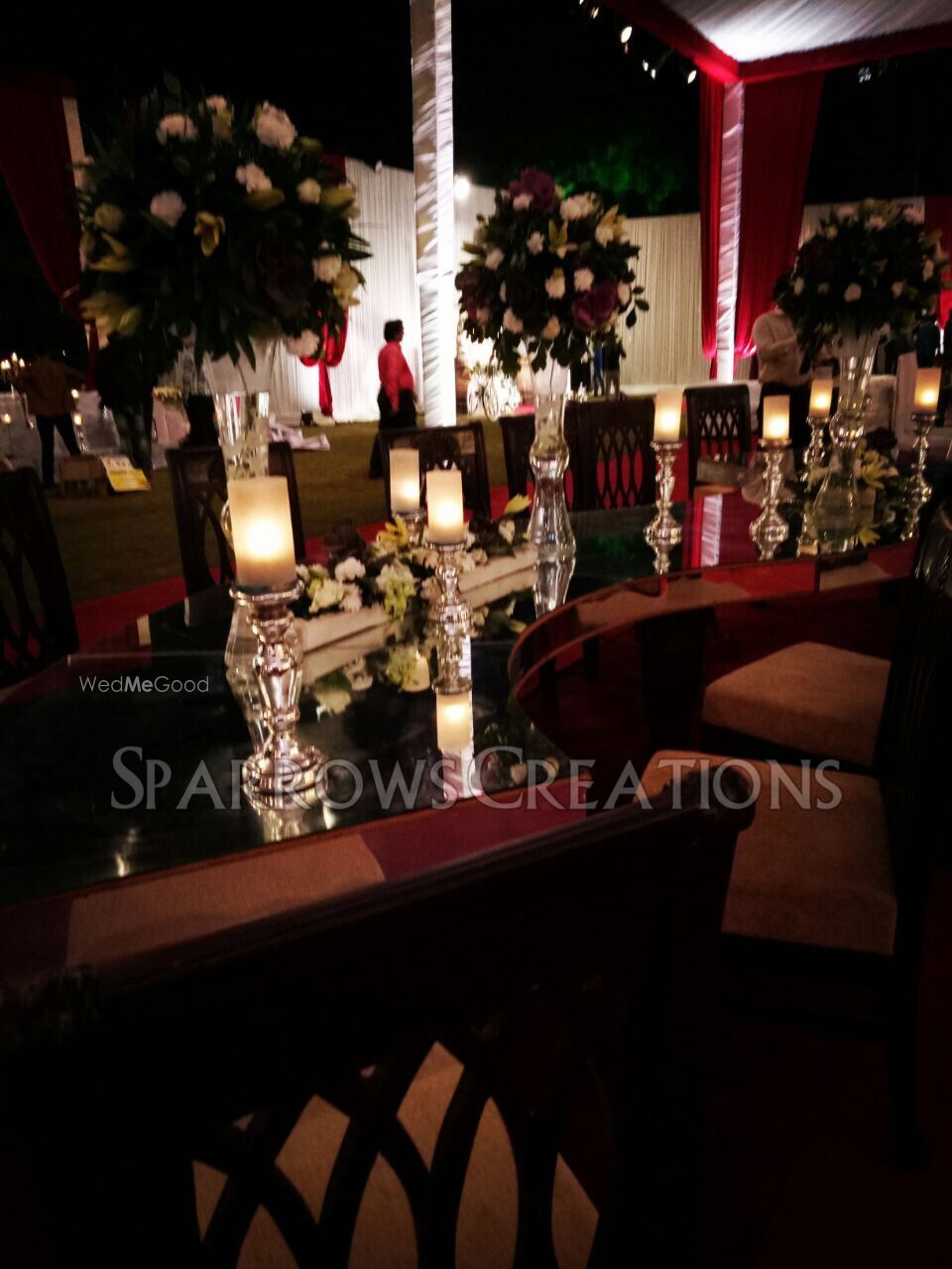 Photo From The Wine & White Exotic Wedding  - By Sparrows Creations