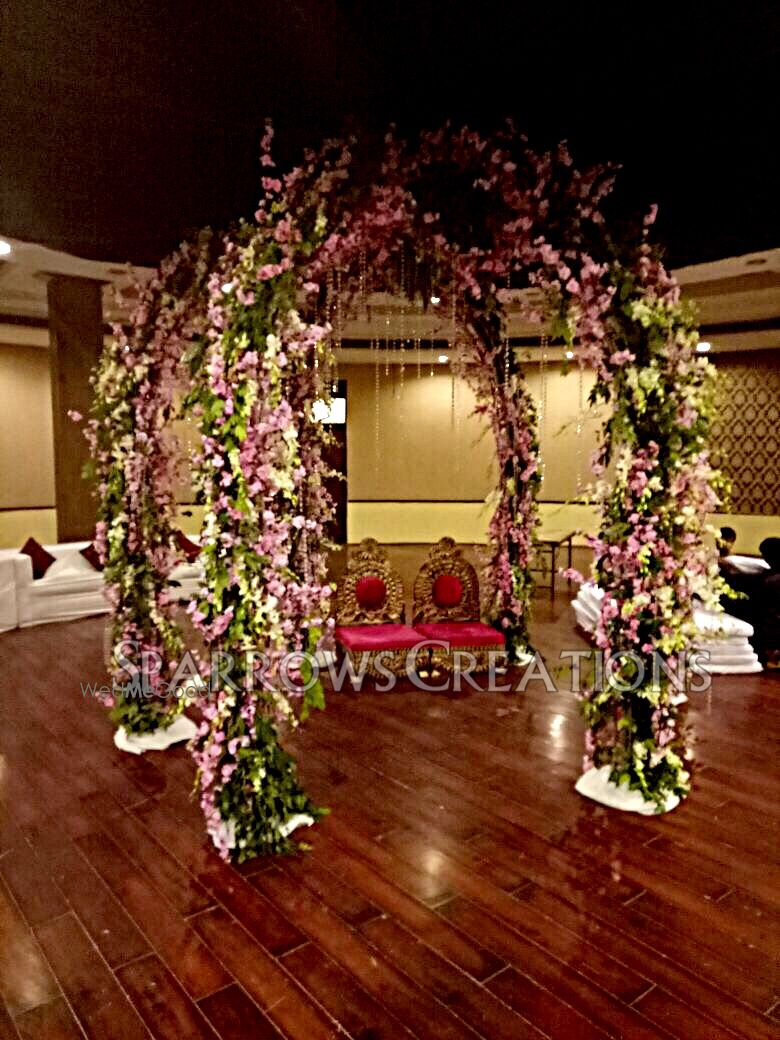 Photo From The Wine & White Exotic Wedding  - By Sparrows Creations