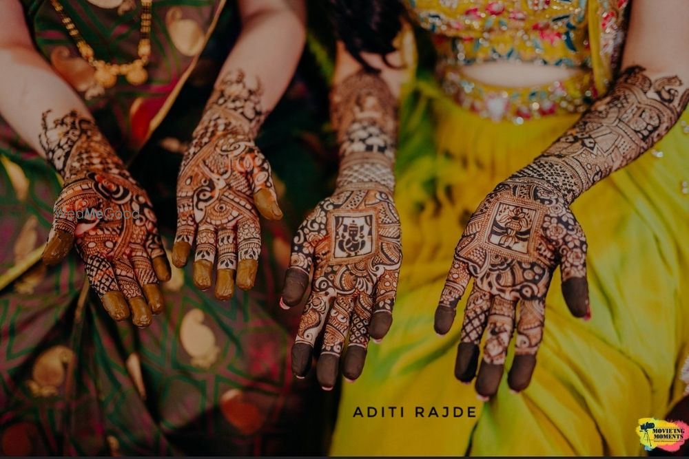 Photo From swapnali Bhanushali's mehendi - By Aditis Mehendi Art