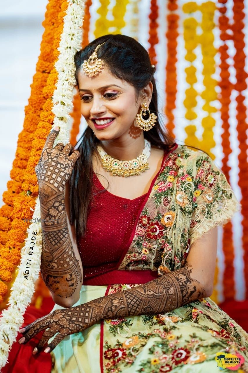 Photo From Siddhi dave's Mehendi - By Aditis Mehendi Art