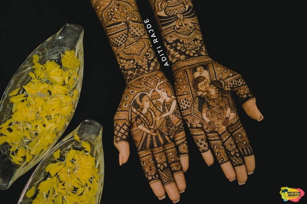 Photo From Siddhi dave's Mehendi - By Aditis Mehendi Art