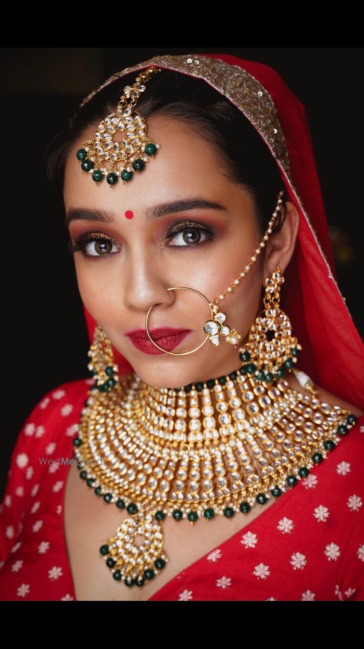 Photo From my red bride ❤️ - By Monika Sachdev Makeup