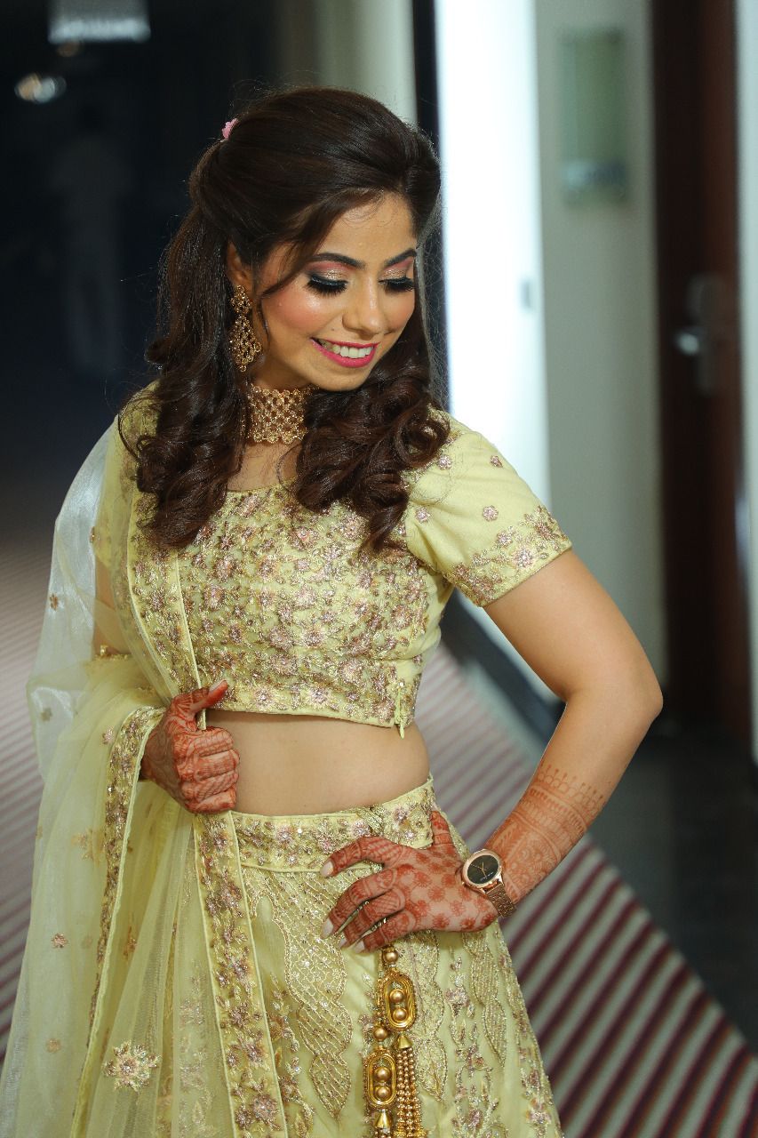 Photo From Shruti Engagement makeup - By Anubha Choudhary Makeup