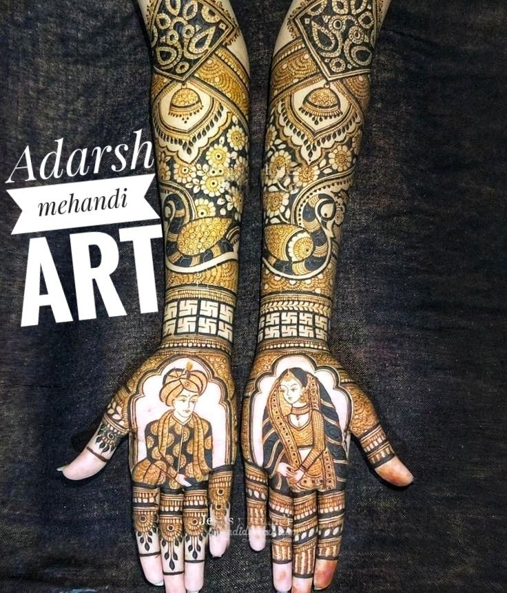 Photo From faces Mehandi designs - By Adarsh Mehandi Art