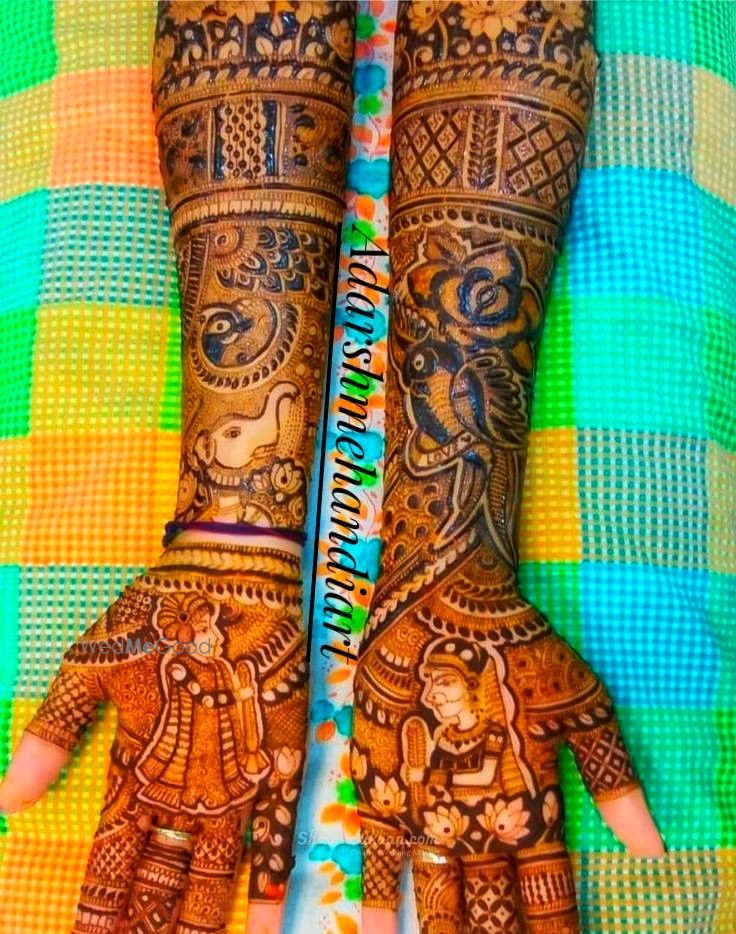 Photo From faces Mehandi designs - By Adarsh Mehandi Art