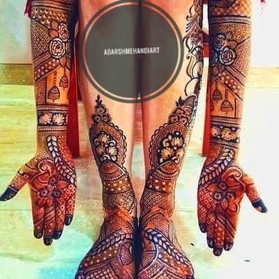 Photo From faces Mehandi designs - By Adarsh Mehandi Art