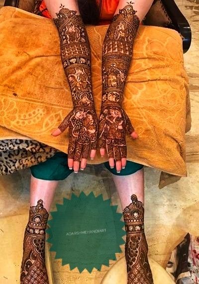 Photo From faces Mehandi designs - By Adarsh Mehandi Art