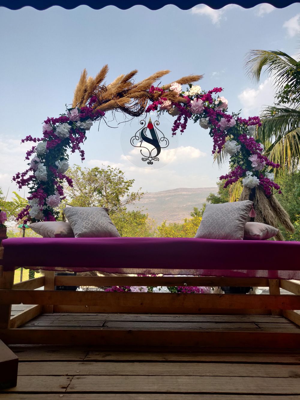 Photo From A mehendi ceremony in the woods overlooking the Hills! - By The Petite Project