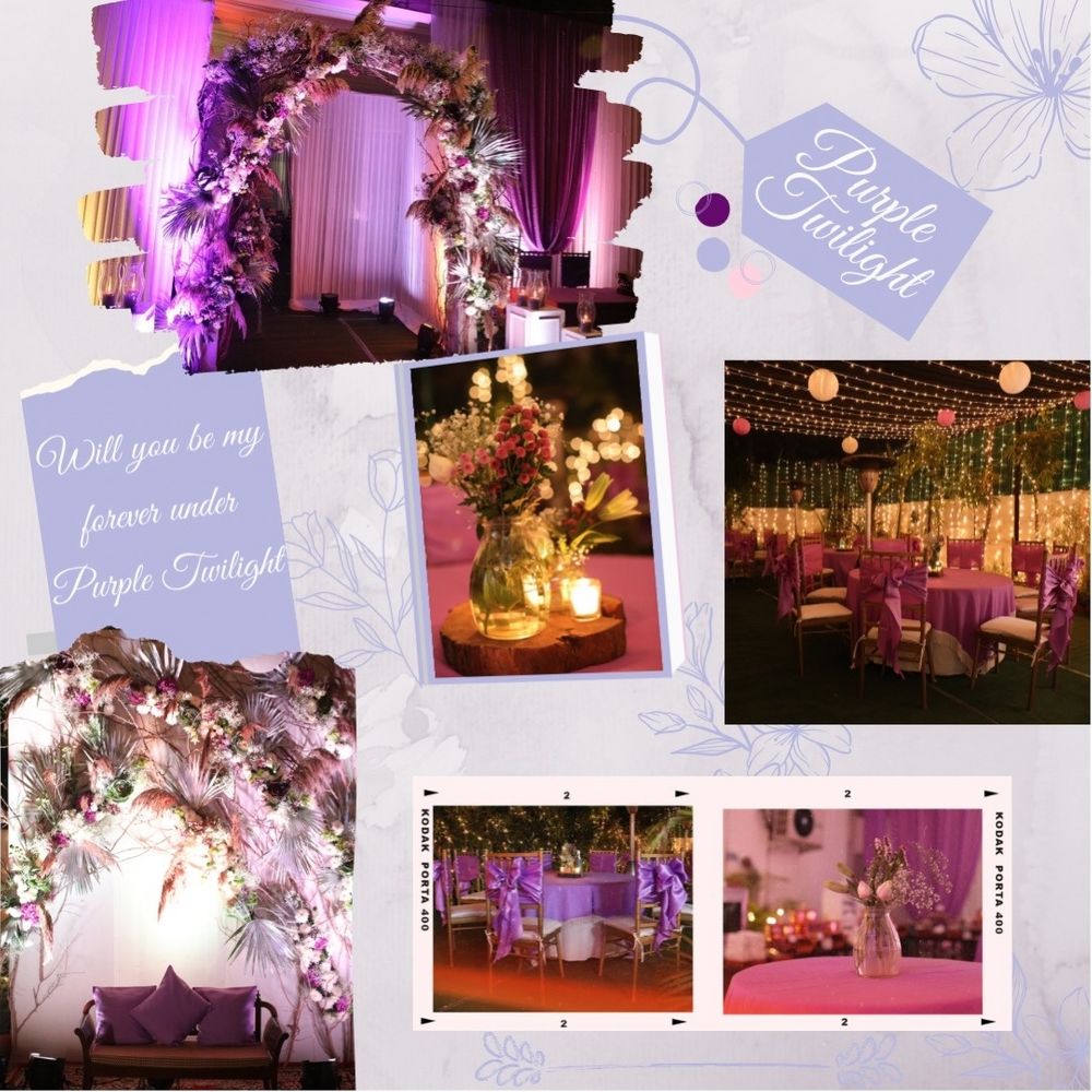 Photo From Purple Twilight ( Reception function) - By Lights Candles Action