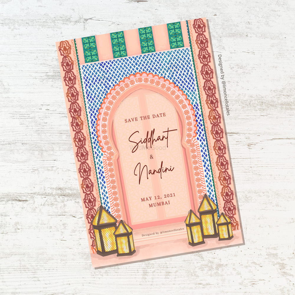 Photo From Moroccan Theme Wedding Invitation - By Limoncello Tales