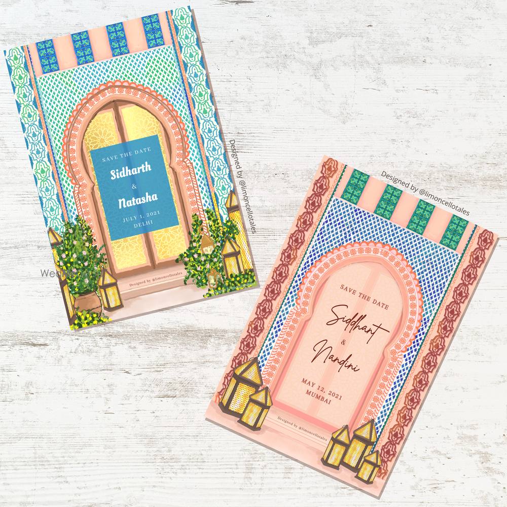 Photo From Moroccan Theme Wedding Invitation - By Limoncello Tales