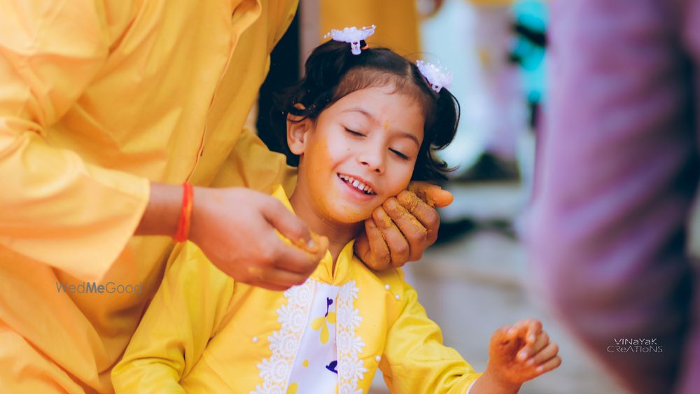 Photo From Kajal’s Haldi Part 2 - By Vinayak Creations Photography