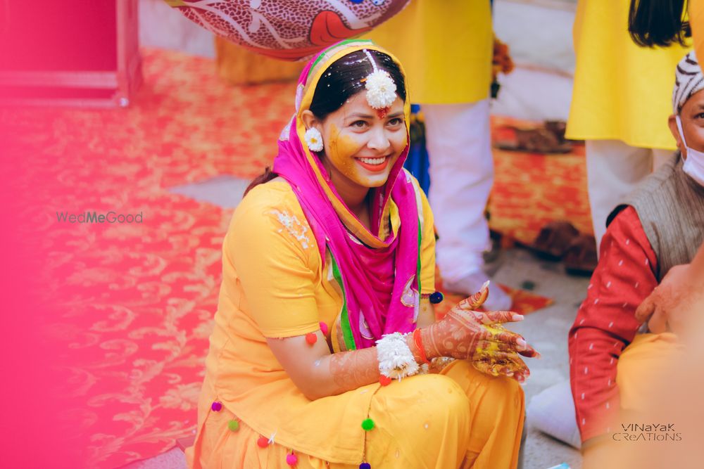 Photo From Kajal’s Haldi Part 2 - By Vinayak Creations Photography