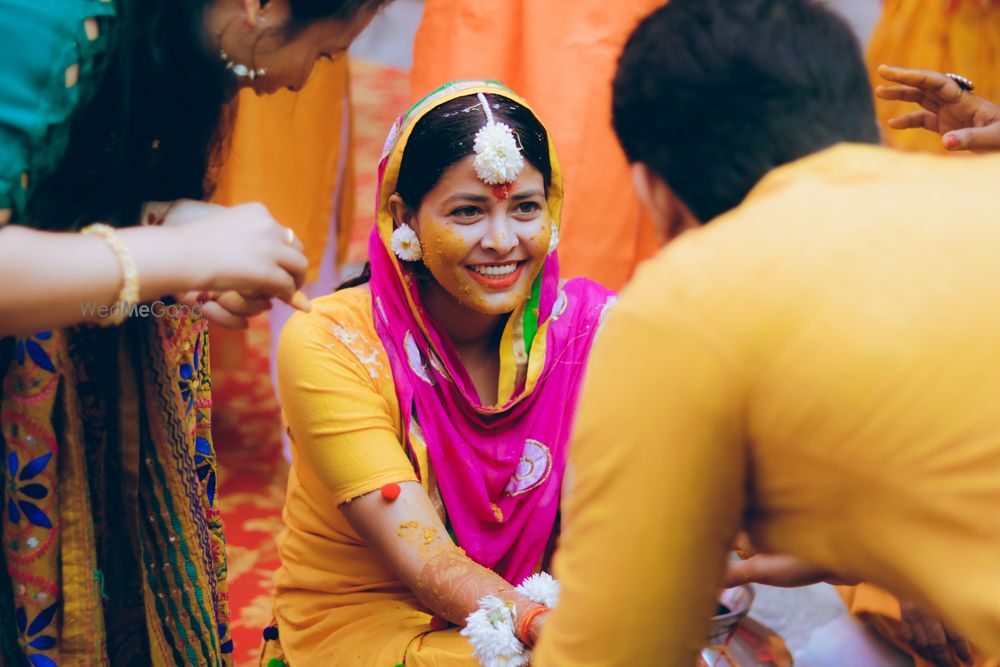 Photo From Kajal’s Haldi - By Vinayak Creations Photography