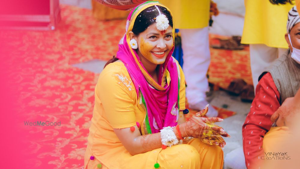 Photo From Kajal’s Haldi - By Vinayak Creations Photography