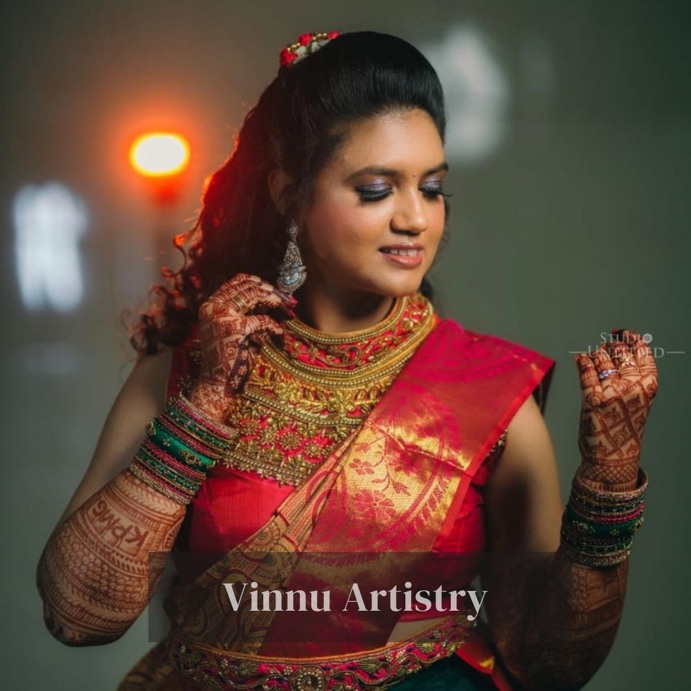 Photo From Soumya’s Reception  - By Vinnu Artistry