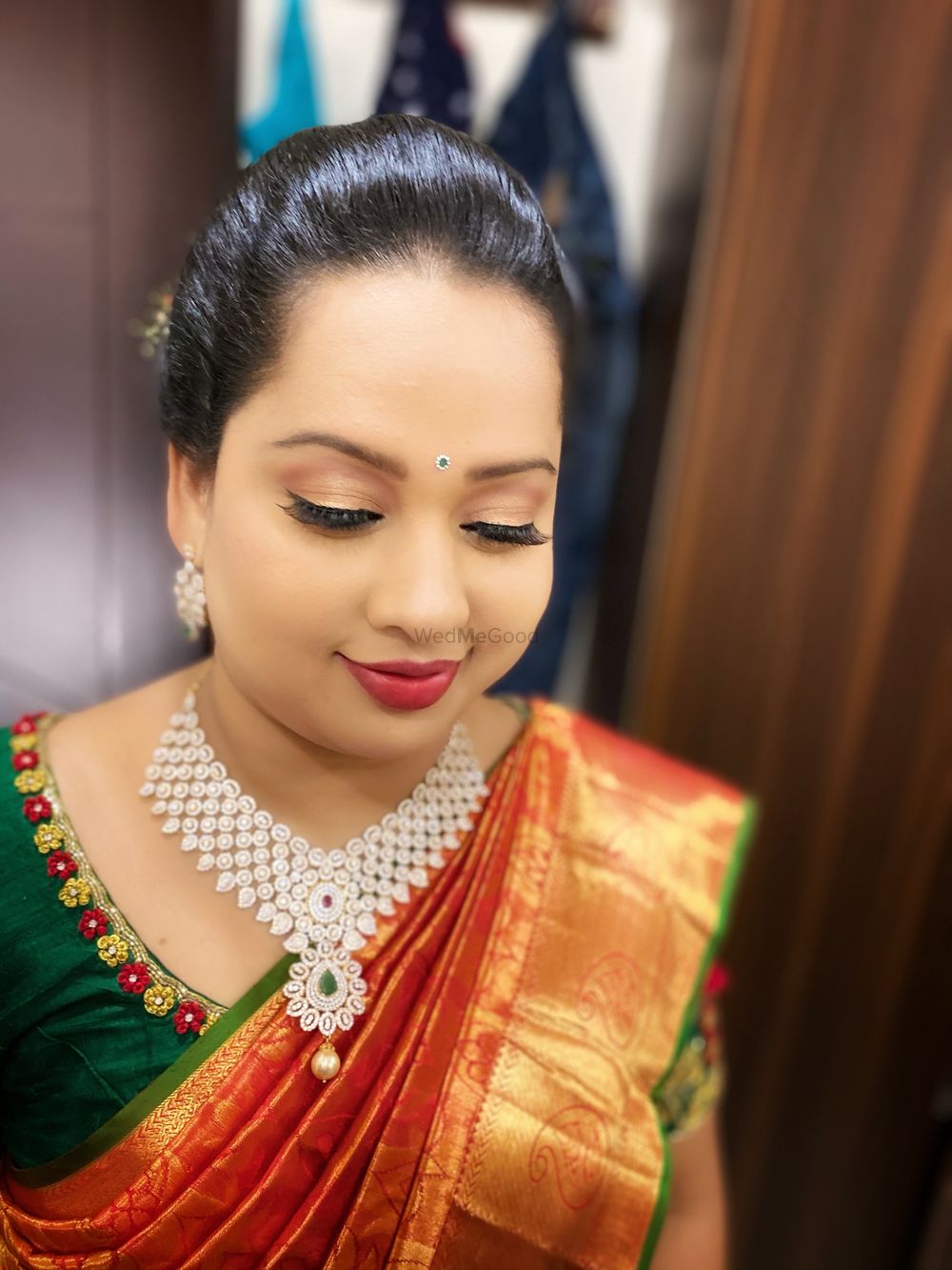 Photo From Swathi for her house warming ceremony  - By Makeup Artist Santoshi