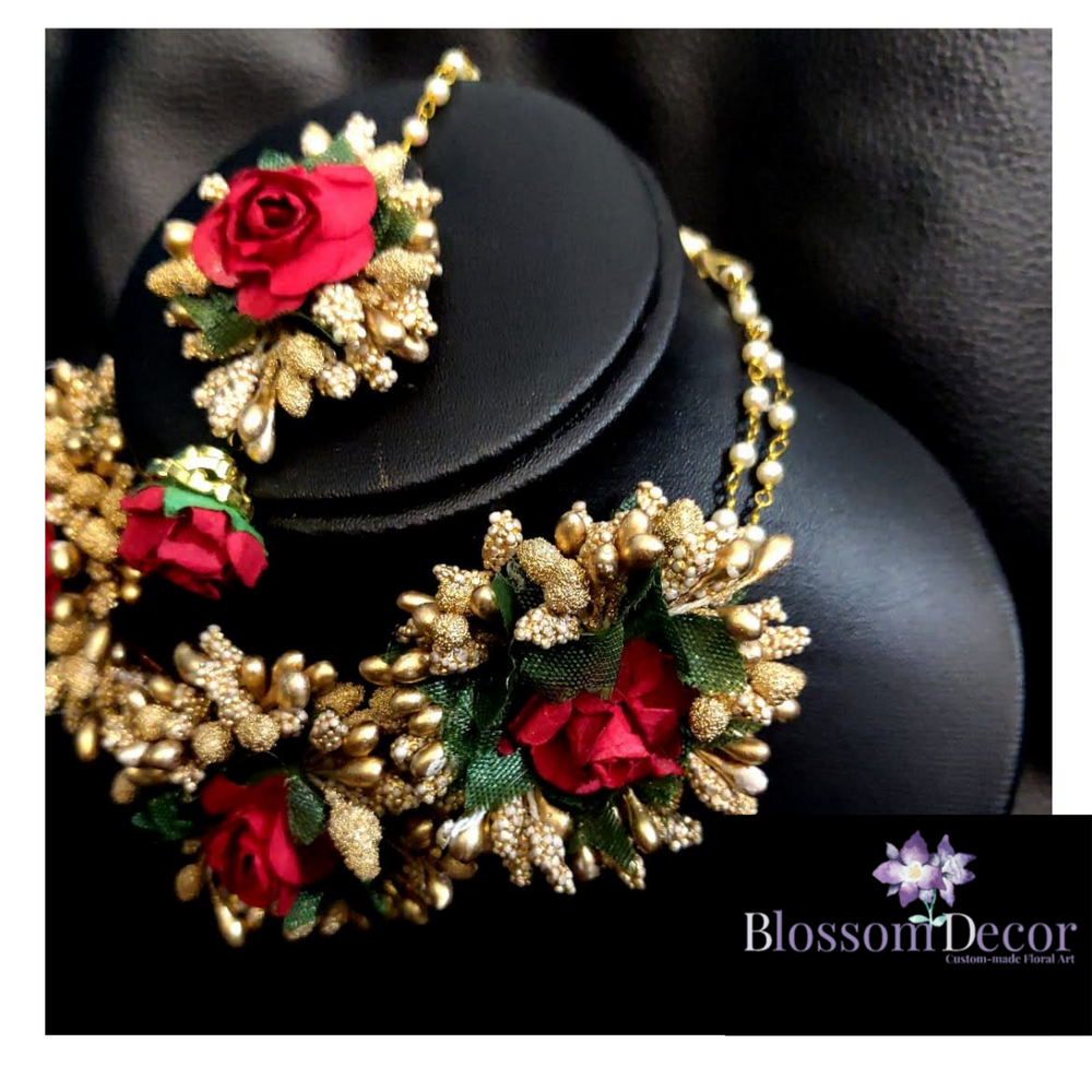 Photo From Artificial Flower Jewellery - By Blossom Decor