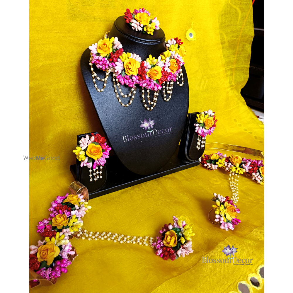 Photo From Artificial Flower Jewellery - By Blossom Decor