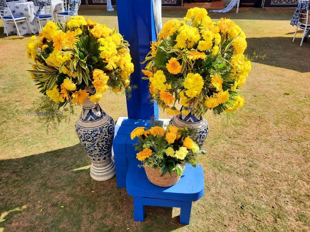 Photo From JW MARRIOT   blue white mehndi - By WedMyWay