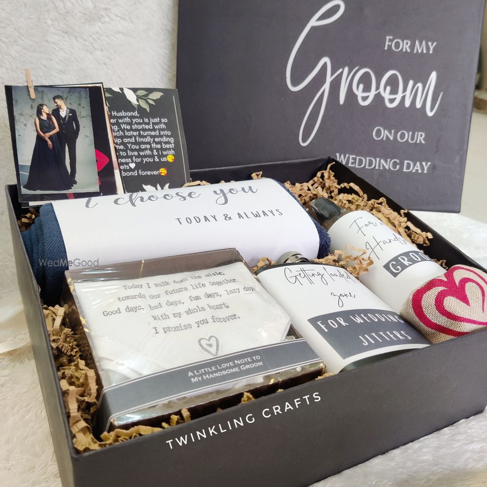 Photo From Groom to be Gifting - By Twinkling Crafts