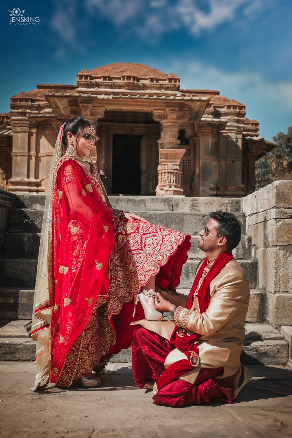 Photo From Vibha x Manish | Wedding Portraits - By LensKing Photography