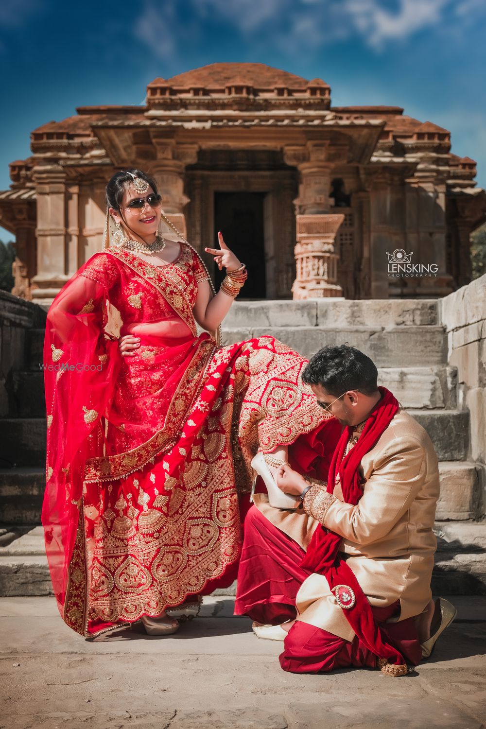 Photo From Vibha x Manish | Wedding Portraits - By LensKing Photography