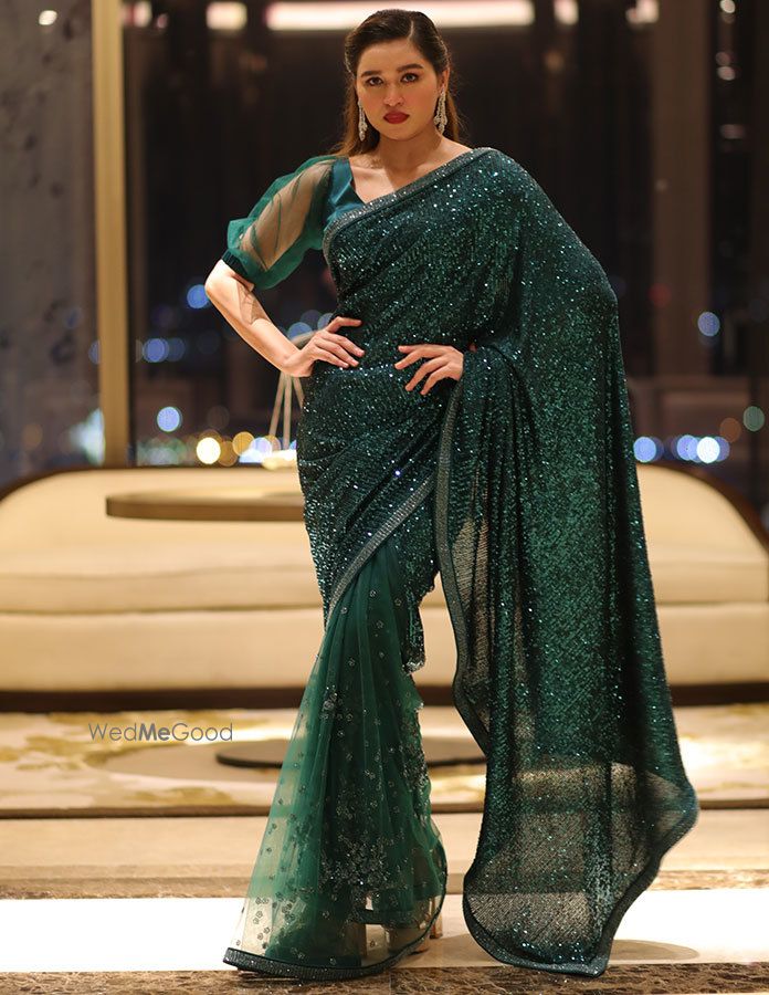 Photo From Nirmal Creations - Sequins Sarees - By Nirmal Creations