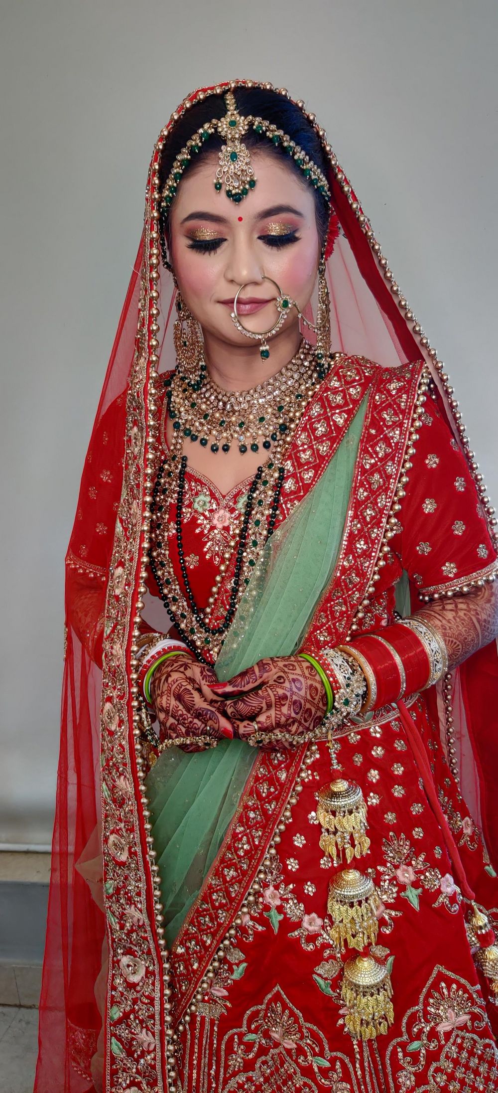 Photo From Pinky Rana bride with all the Colors - By Anubha Choudhary Makeup