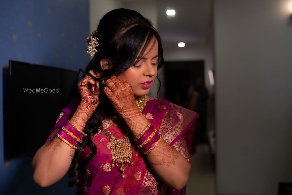 Photo From Maharashtrian Bridal Look - By Vishal Makeup Studio And Academy