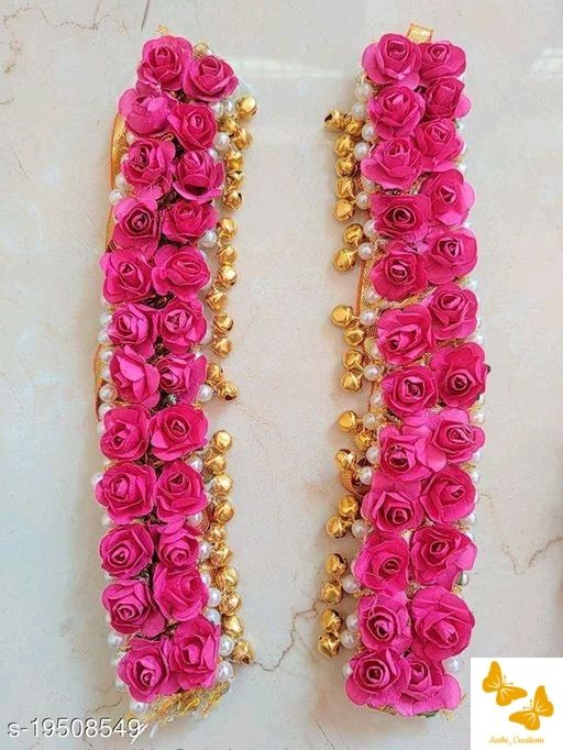 Photo From flower JEWELLERY  set for haldi /Mehndi - By Aashi Creations