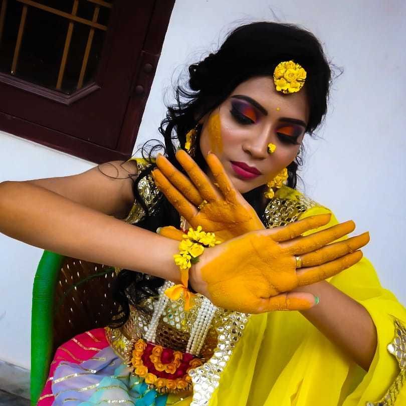 Photo From haldi makeup - By Jaya Saini MUA